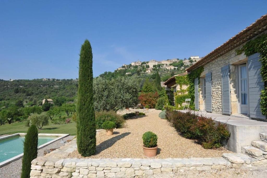 In Gordes, Facing The Entire Luberon Park A Beautiful 5 Bedrooms House 외부 사진