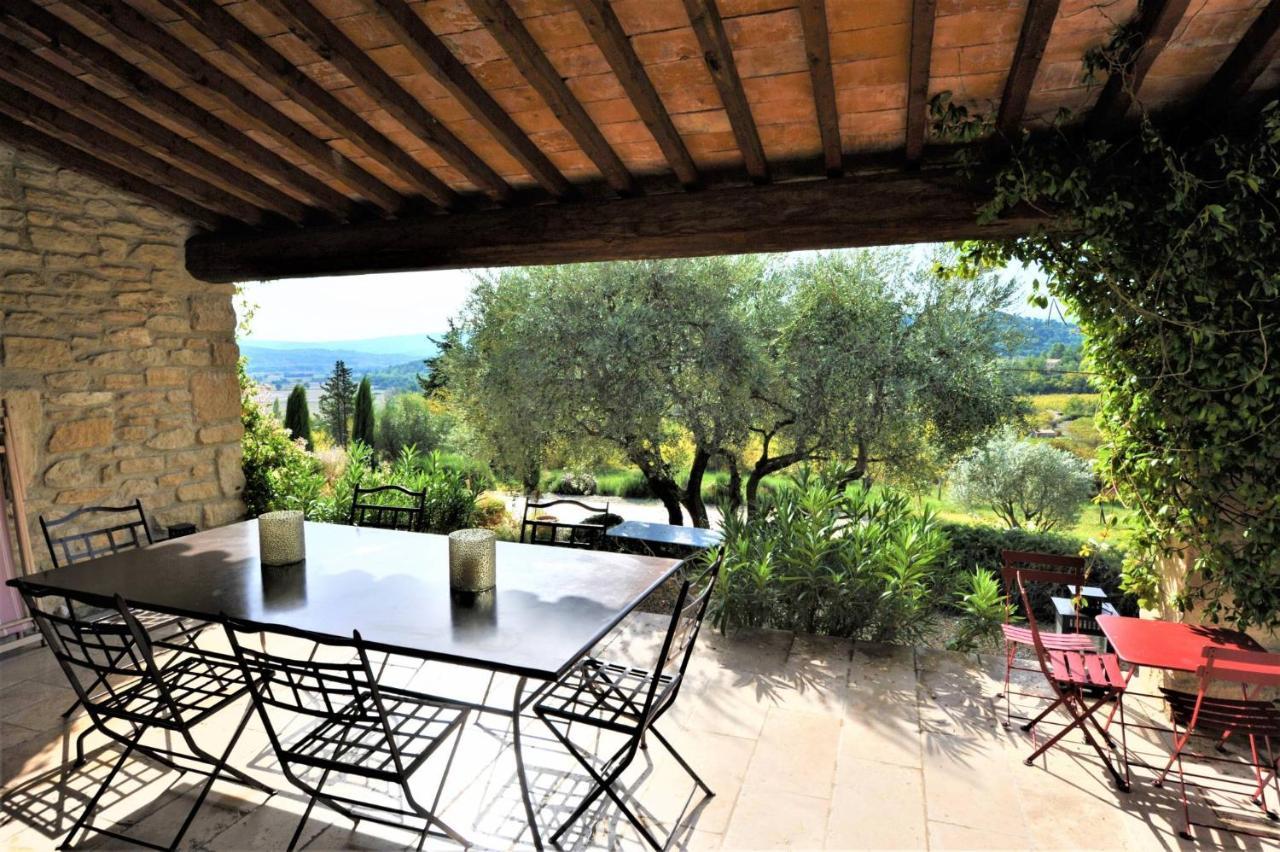 In Gordes, Facing The Entire Luberon Park A Beautiful 5 Bedrooms House 외부 사진