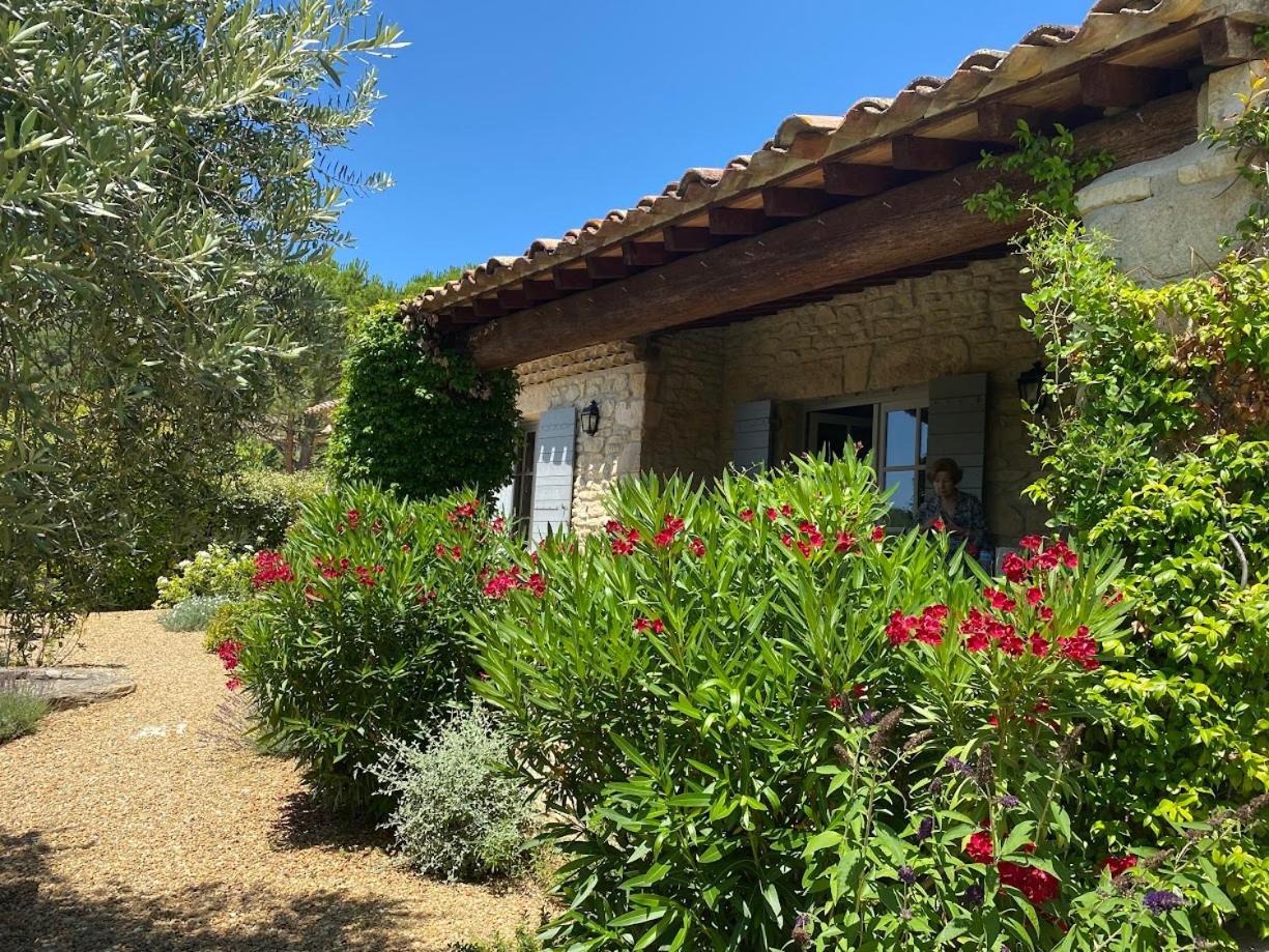 In Gordes, Facing The Entire Luberon Park A Beautiful 5 Bedrooms House 외부 사진